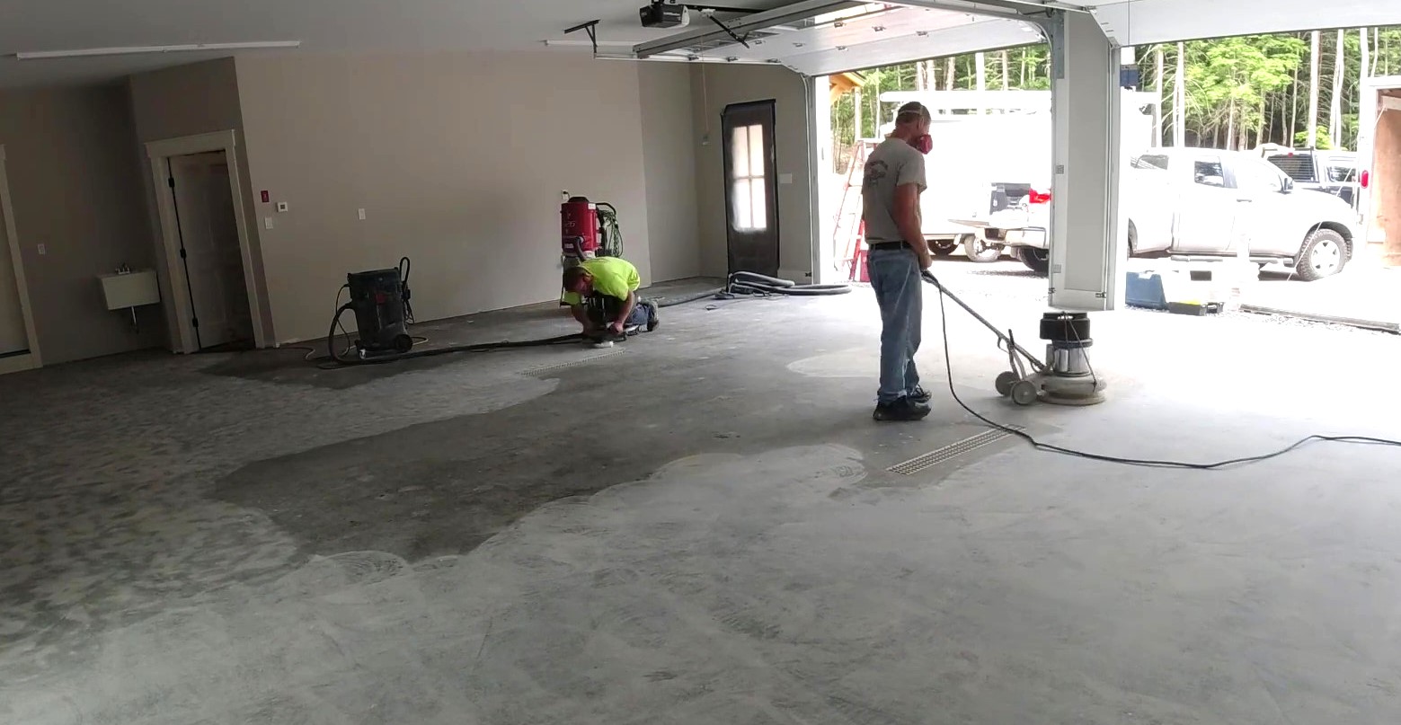 diy epoxy garage floor preparation