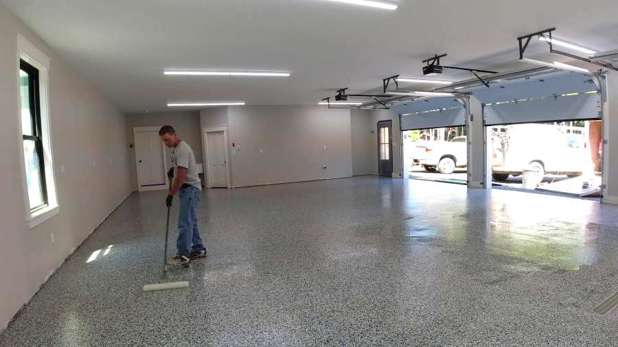 diy garage floor coating