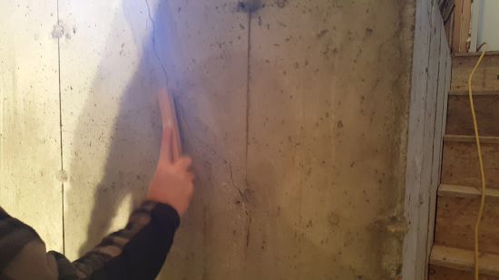 basement wall crack repair kit